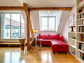 Galeriewohnung München Schwabing (links der Leopoldstraße) 02 Wohnbereich 1090