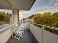 Wohnung München Schwabing (links der Leopoldstraße) 01 Balkon 11895