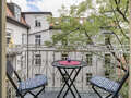 Wohnung München Schwabing (links der Leopoldstraße) 01 Balkon 1262