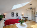 Dachgeschosswohnung Kreuth Weissach 01 Schlafbereich 12696