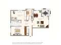 Wohnung München Moosach 01 Grundriss 12800