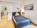 Wohnung München Glockenbachviertel 01 Schlafbereich 13829