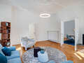 Wohnung München Schwabing-Nord (zw. Leopoldstraße & Englischen Garten) 05 Wohnzimmer 14397