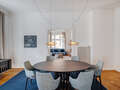 Wohnung München Schwabing-Nord (zw. Leopoldstraße & Englischen Garten) 02 Esszimmer 14397
