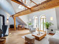 Dachgeschosswohnung München Dreimühlenviertel 01 Wohnbereich 14505