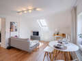 Dachgeschosswohnung München Daglfing 01 Wohnbereich 14852