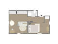 Dachgeschosswohnung München Daglfing 01 Grundriss 14852