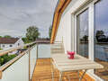 Dachgeschosswohnung München Trudering 02 Balkon 14876