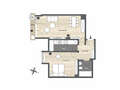 Dachgeschosswohnung München Solln 01 Grundriss 14919