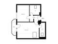 Dachgeschosswohnung München Solln 01 Grundriss 15038