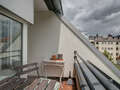 Maisonettewohnung München Maxvorstadt - Museumsviertel 02 Balkon 1668