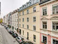 Wohnung München Schwabing (rechts der Leopoldstraße) 04 Aussicht 1976