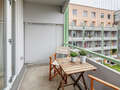 Apartment München Isarvorstadt 01 Balkon 2543