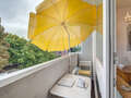 Apartment München Schwabing (links der Leopoldstraße) 01 Balkon 2684