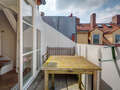 Galeriewohnung München Schwabing (links der Leopoldstraße) 01 Terrasse 3679