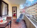 Wohnung München Schwabing-West (rund um den Hohenzollernplatz) 01 Balkon 3827