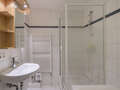 Dachgeschosswohnung München Schwabing (links der Leopoldstraße) 01 Badezimmer 4340