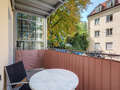 Wohnung München Schwabing-West (rund um den Hohenzollernplatz) 02 Balkon 4679