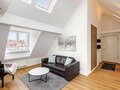 Dachgeschosswohnung München Schwabing 02 Wohnbereich 5576