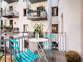 Wohnung München Schwabing-Nord (zw. Belgrad- & Leopoldstraße) 02 Balkon 6907