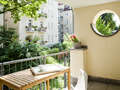 Wohnung München Schwabing-West (rund um den Hohenzollernplatz) 02 Balkon 7964
