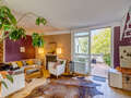 Maisonette-Galerie Wohnung München Nymphenburg 02 Wohnbereich 8333