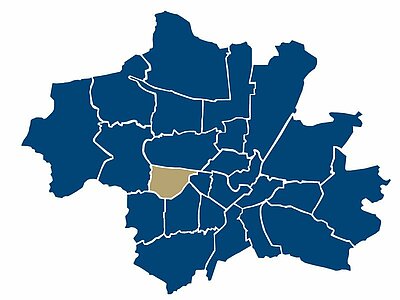 Lage des Stadtteils Laim Lage des Stadtteils Laim in München