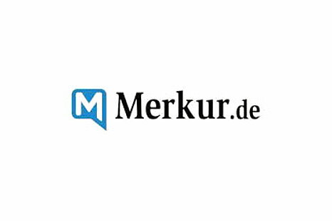 Zu sehen ist das Logo der Merkur Zeitung 