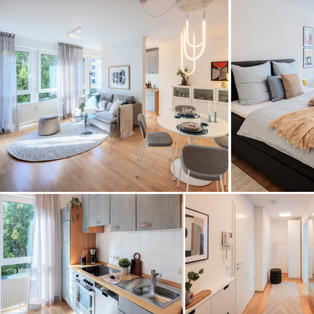 ID 14597: Frisch möbliert: Wohnung mit ruhiger Loggia