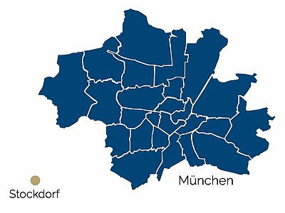 Stadtteil-Karte von Stockdorf
