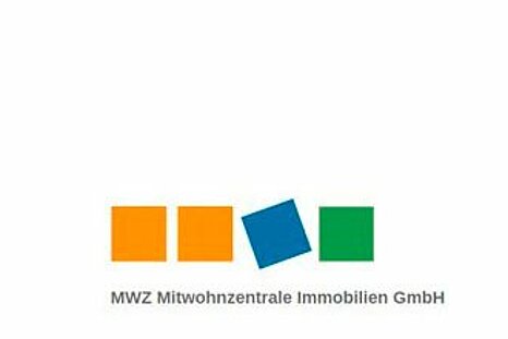 Zu sehen ist das Logo von MWZ Mitwohnzentrale Duisburg