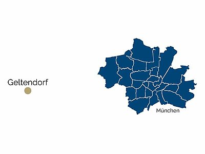 stadtteil-Karte von Geltendorf bei Utting am Ammersee stadtteil-Karte von Geltendorf bei Utting am Ammersee