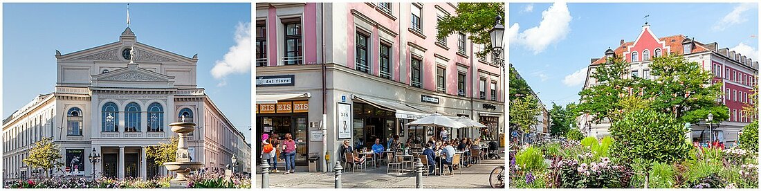 Fotos der Umgebung am Gärtnerplatzviertel in München