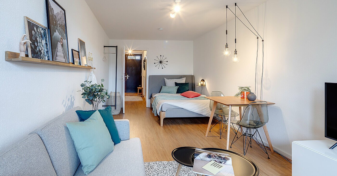 1Zimmer Wohnung München Jetzt möbliert mieten [Mr. Lodge]