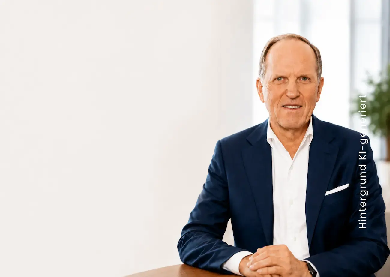 Norbert Verbücheln, Geschäftsführer Mr. Lodge, vor hellem Hintergrund