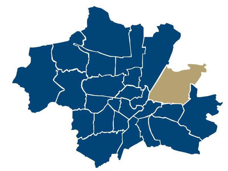 Stadtteil-Karte von Parkstadt Bogenhausen und Umgebung