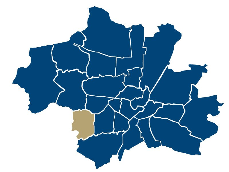 Stadtteil-Karte von Neuhadern 