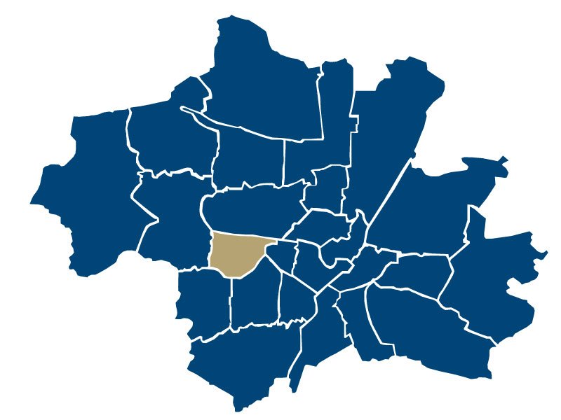 Stadtteil-Karte von Laim und Umgebung 