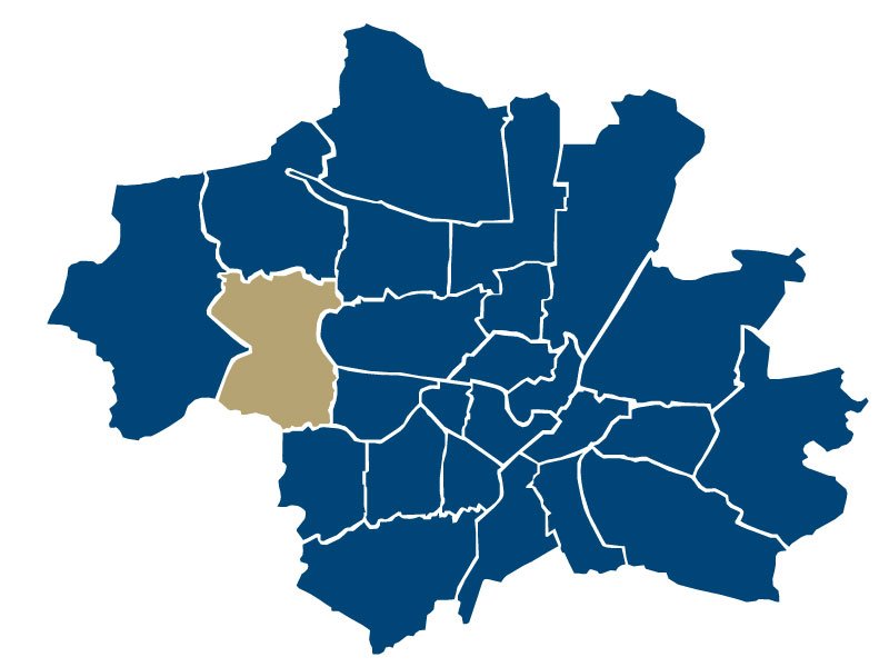 title="Stadtteil-Karte von Obermenzing " Stadtteil-Karte von Obermenzing