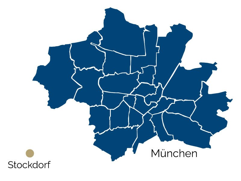 Stadtteil-Karte von Stockdorf