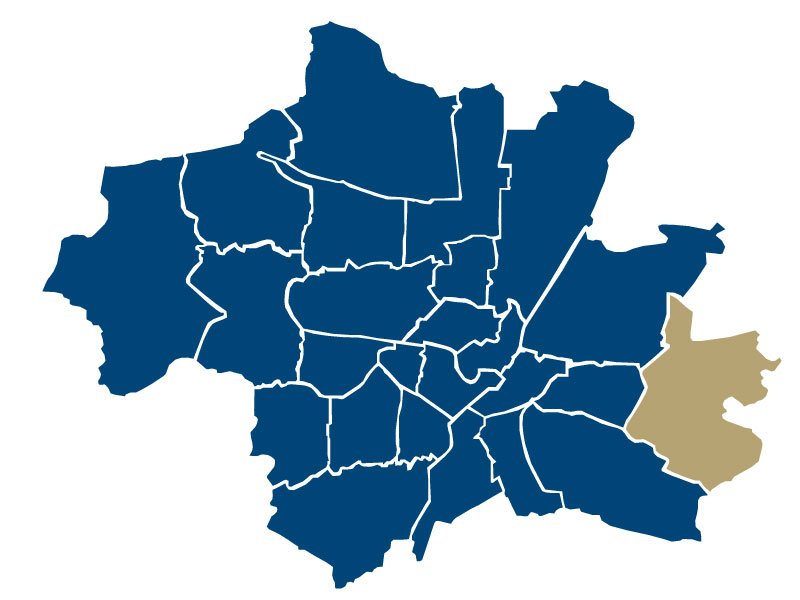 Stadtteil-Karte von Riem
