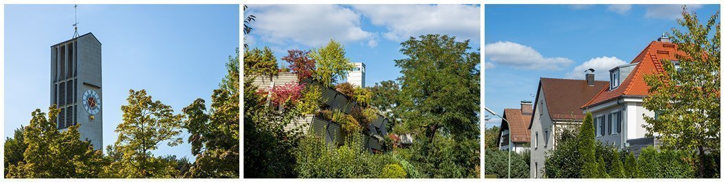 Fotos der Umgebung im Stadtteil Schwabing - Alte Heide