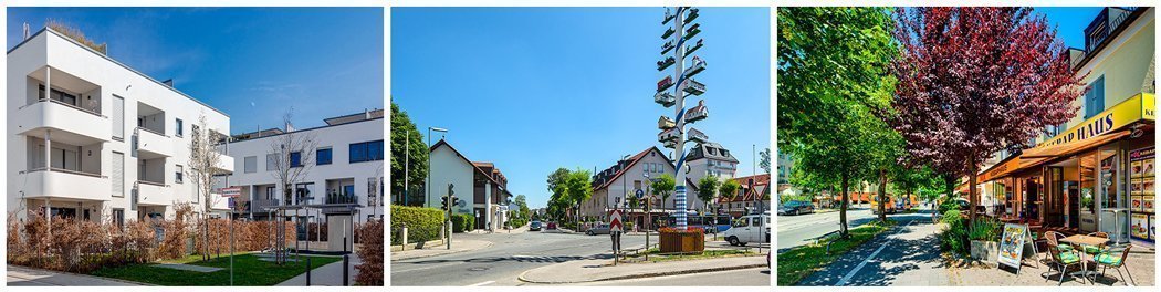 Fotos der Häuser und Umgebung in Aubing