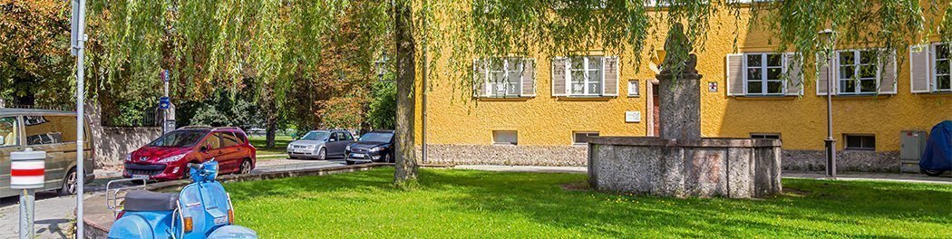 Foto vom Stadtteil Borstei Foto des Mittelpunkts der Borstei