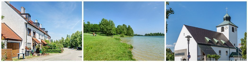 Foto vom Stadtteil Karlsfeld Foto vom Stadtteil Karlsfeld