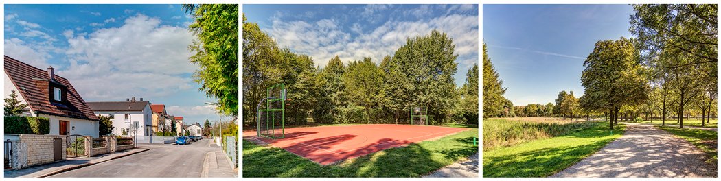 Fotos der Umgebung am Kieferngarten Fotos der Häuser und Umgebung am Kieferngarten