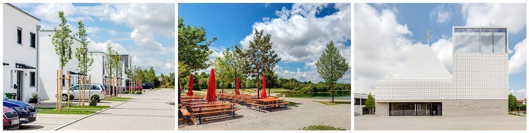 Foto vom Stadtteil Poing Foto vom Stadtteil Poing