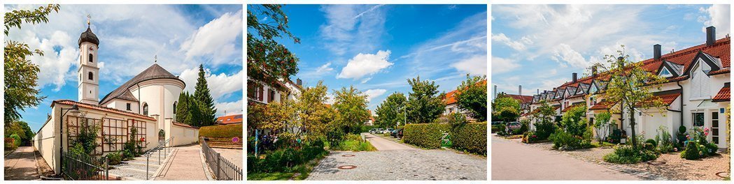 Fotos vom Stadtteil Unterföhring Fotos der Umgebung vom Stadtteil Unterföhring