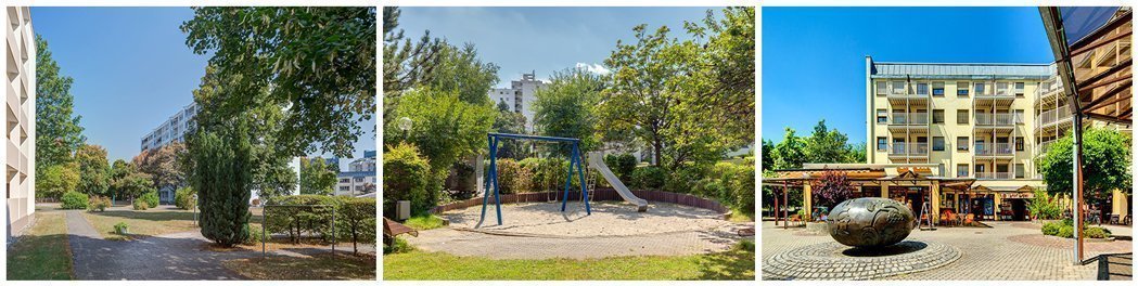 Fotos der Umgebung vom Stadtteil Westkreuz bei Aubing 