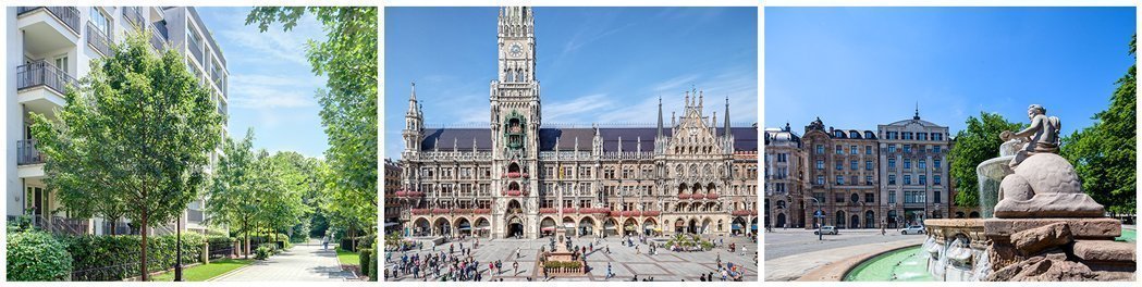 Fotos der Sehenswürdigkeiten und der Umgebung im Zentrum